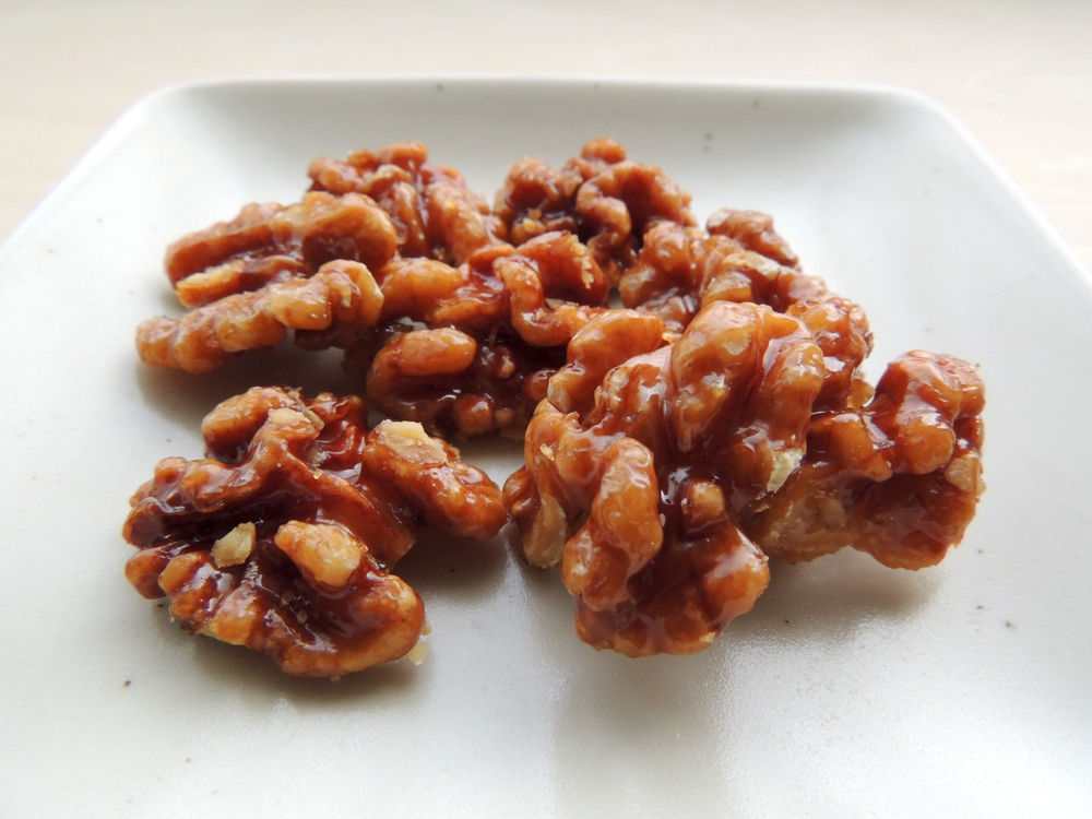 Air Fryer Candied Walnuts - Cooking School Dropout